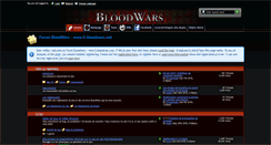 Desktop Screenshot of forum.fr.bloodwars.net