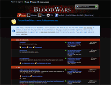 Tablet Screenshot of forum.fr.bloodwars.net